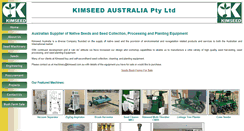 Desktop Screenshot of kimseed.com.au